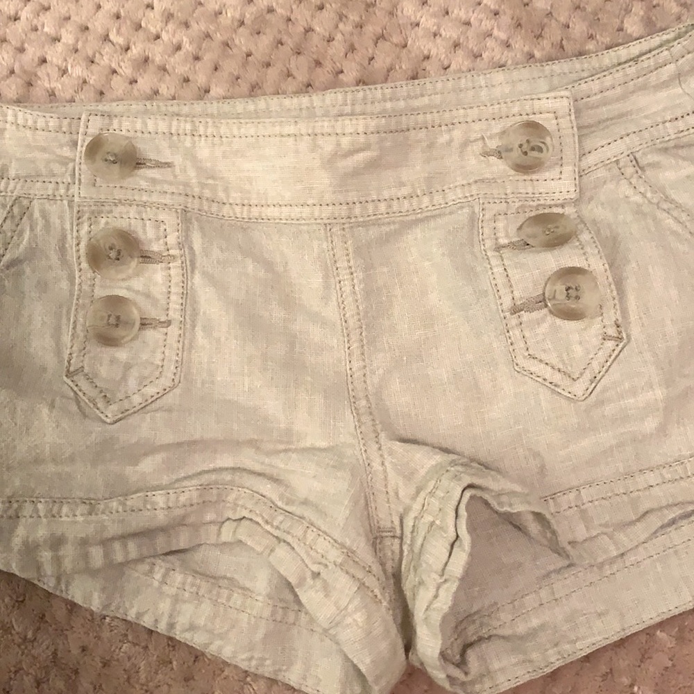 Express sailor linen shorts